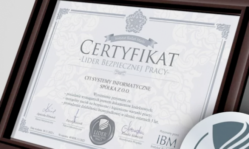 certyfikat